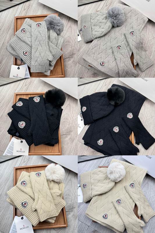 Moncler Scarf Gloves Hat dx08